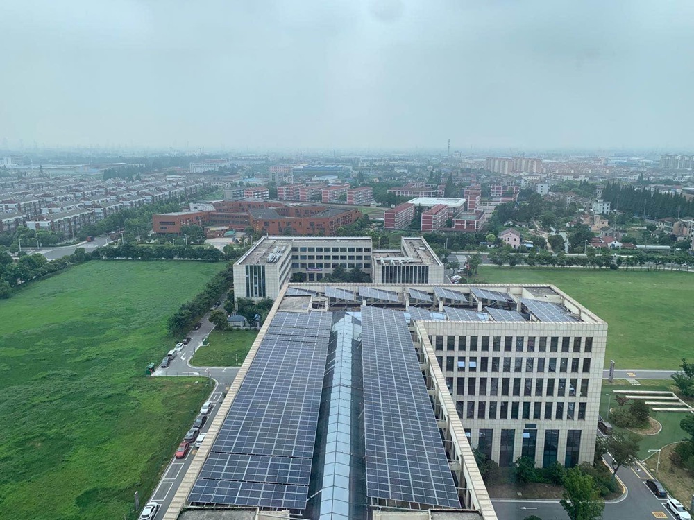 Zhangjiagang Shazhou Building 300KW Distributed Photovoltaic Power Generation Project