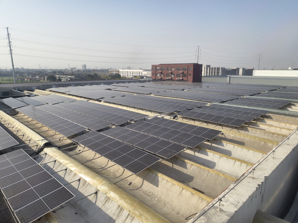 Yixing Hongyun Plastic 1.4MW Roof Distributed Photovoltaic Project Distributed Photovoltaic Power Generation Project
